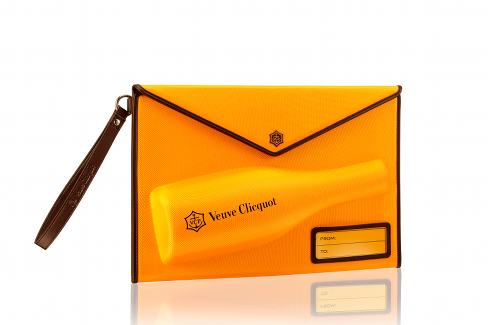 Clicquot clutch bag
