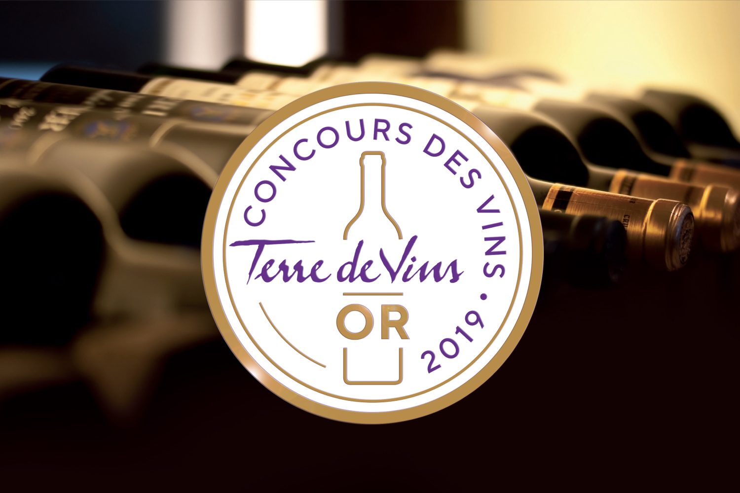 Image result for medaille d or concours terre des vins