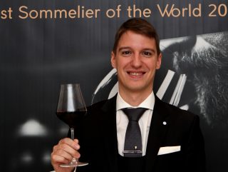 Marc Almert, Meilleur sommelier du monde 2019 pour l'Allemagne (photo JB)
