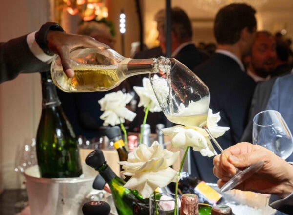 champagne dans verre