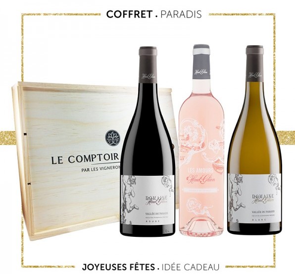 Coffret vin dégustation - Le Comptoir Gourmand