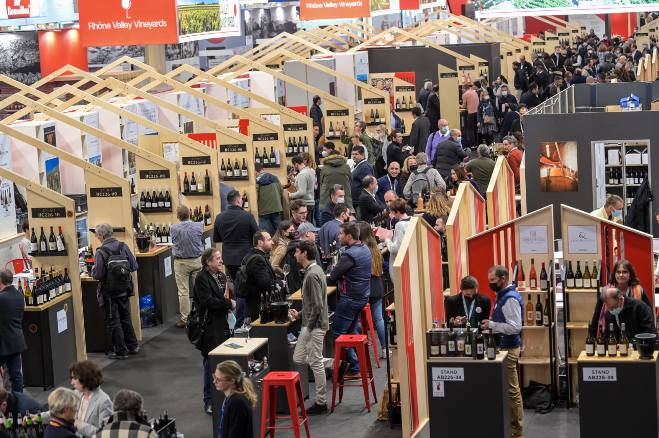 France, Paris, Salon Vinexposium, Porte de Versailles, 14-16 Février 2022