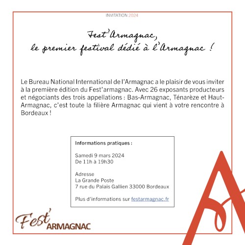 Affiche Fest'armagnac