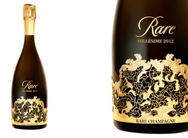 Bouteille Rare champagne, millésime 2012