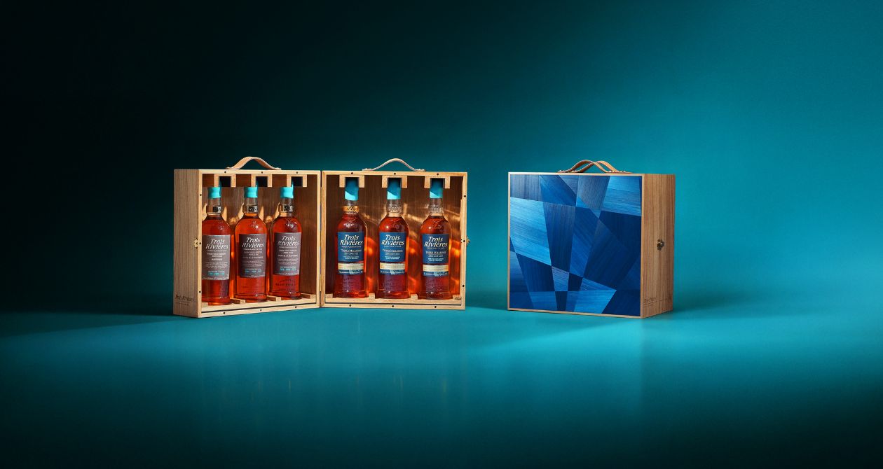 coffret 6 bouteilles 3 millésimes Rhum Trois Rivières