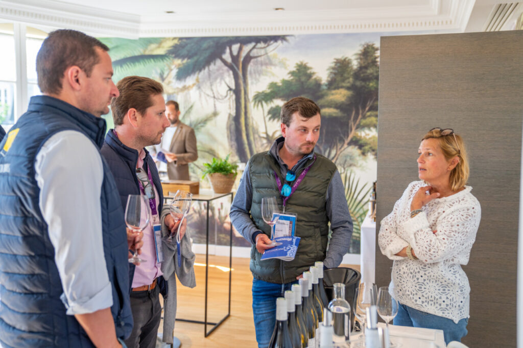 vigneronne et sommeliers