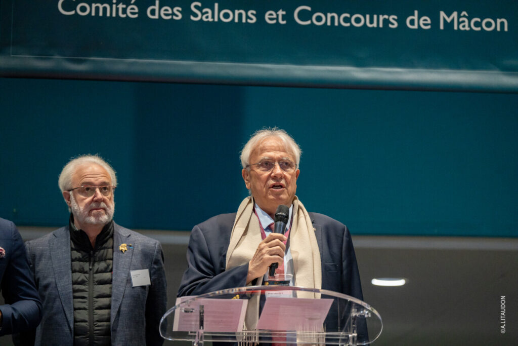 Bernard Rey et Philippe Faure-Brac concours des vins de Mâcon