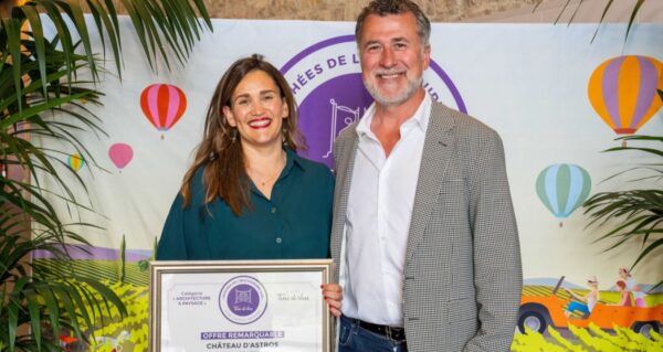 trophées de l'oenotourisme château d'astros