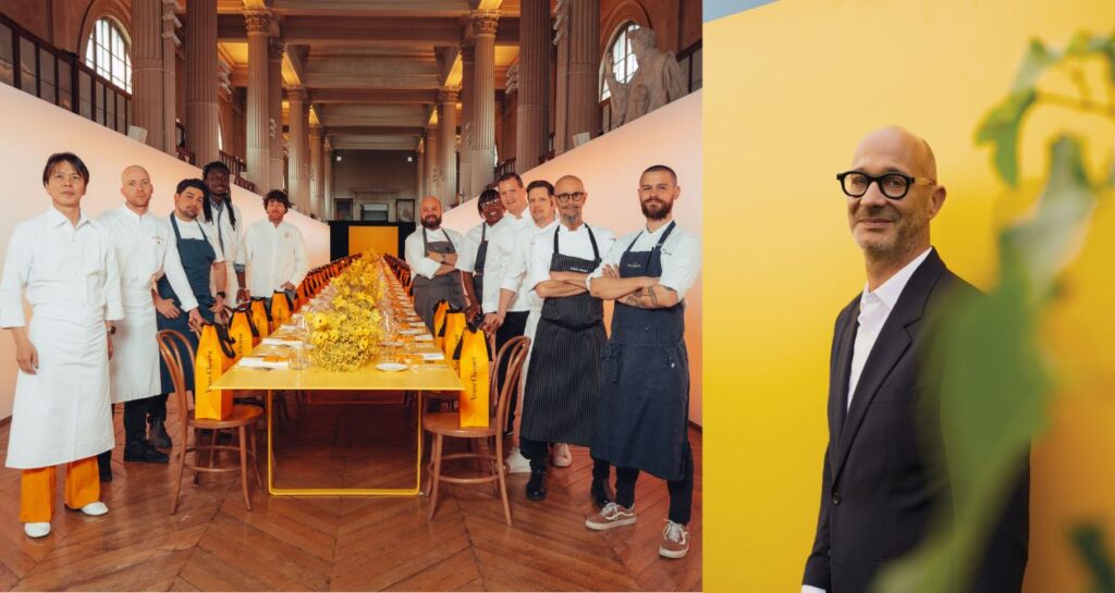 diner de lancement la Grande Dame 2018 et portrait de didier mariotti