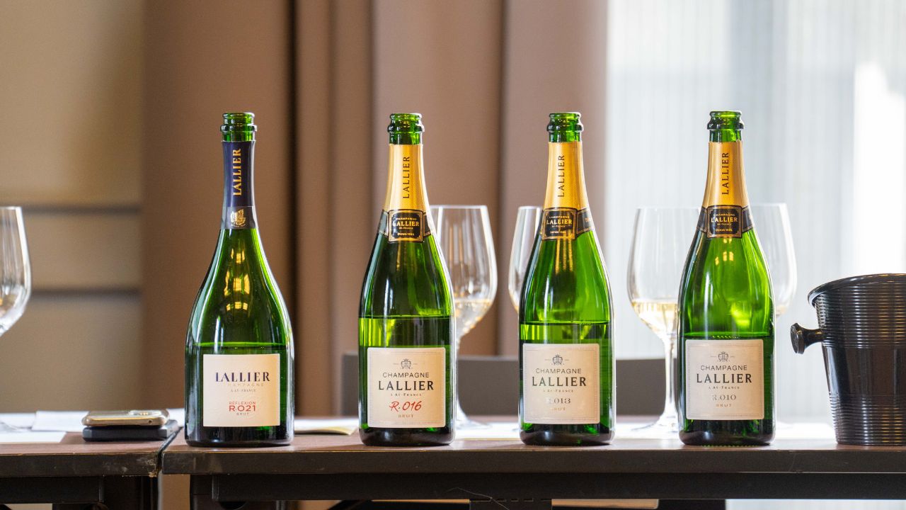 masterclass champagne lallier tasting 2025