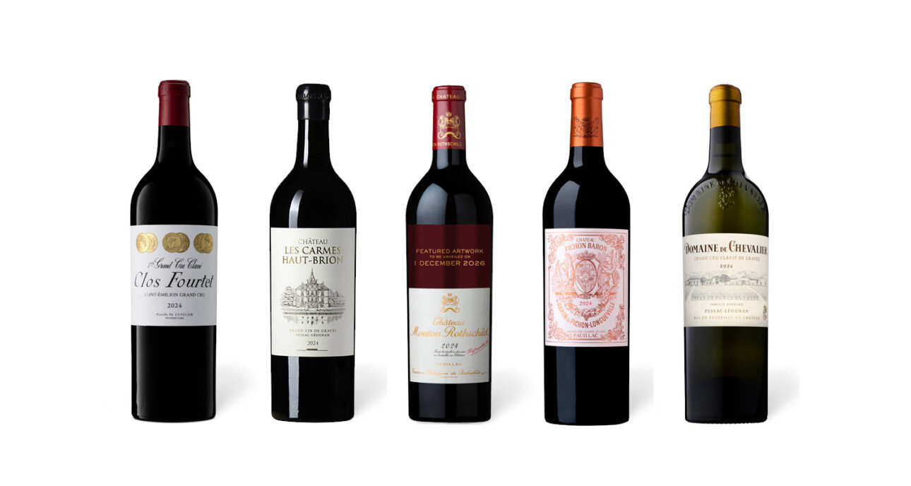 Primeurs 2024 Mouton Rothschild Carmes Haut-Brion Pichon Baron Domaine de Chevalier Clos Fourtet