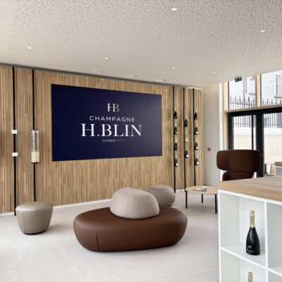 Espace accueil grand public du Champagne H. Blin