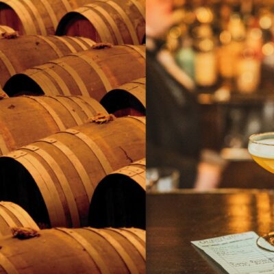 fûts et cocktail cognac