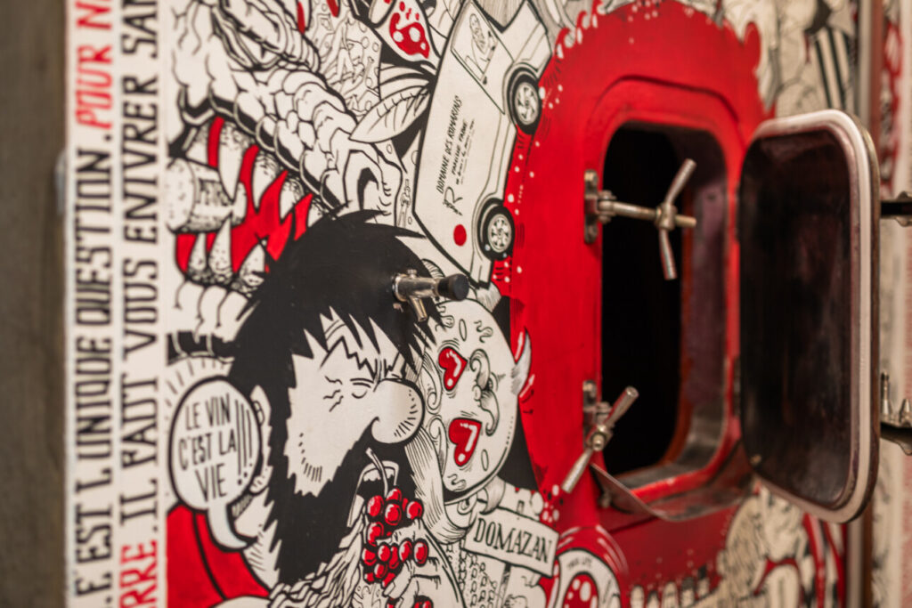 street art sur cuve
