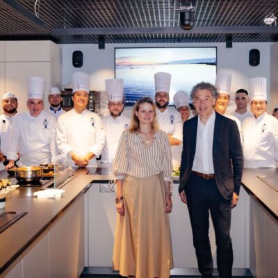 jean-claude mas et sa femme alexandra équipe du cordon bleu