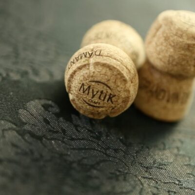 2 bouchons de champagne diam