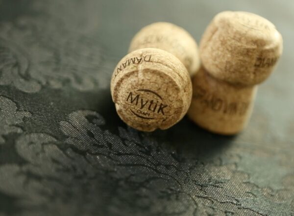 2 bouchons de champagne diam