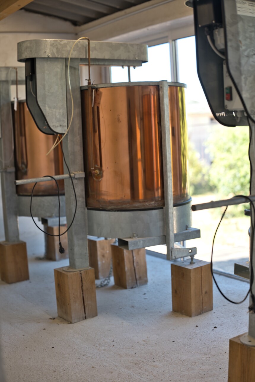 alambic pour faire des huiles essentielles