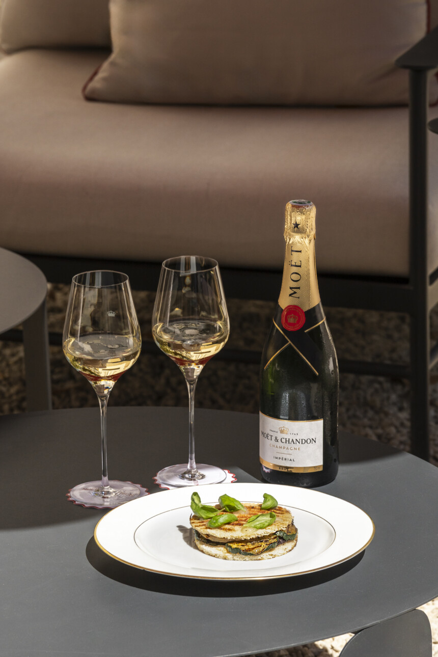 moet & chandon croque monsieur