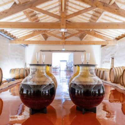chai fûts wine globes