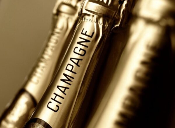 Bouteilles de champagne