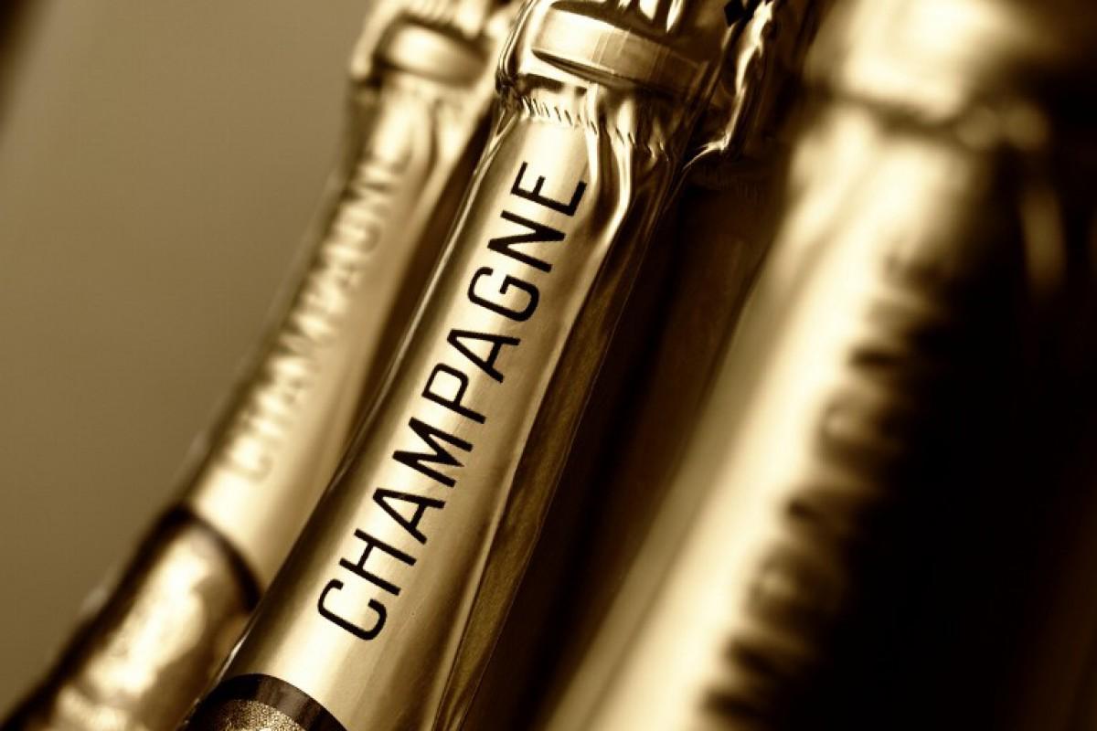 Bouteilles de champagne
