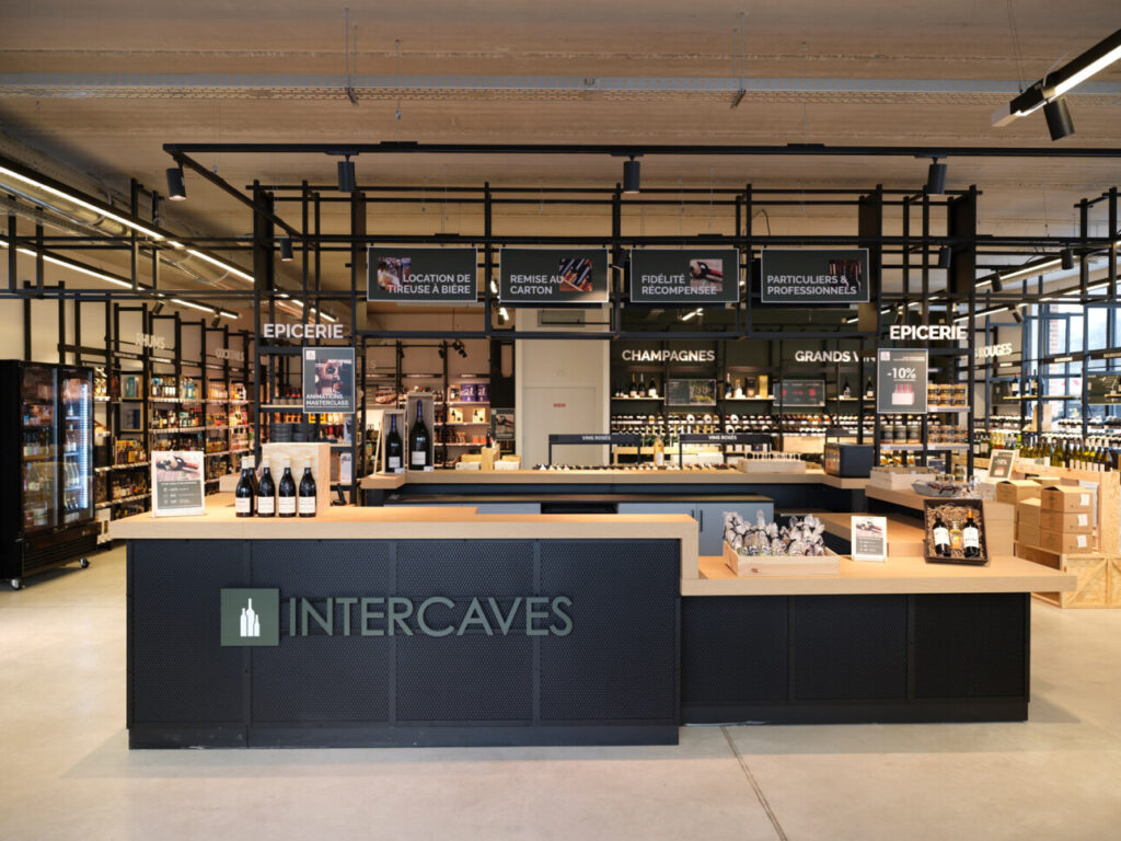 comptoir caviste