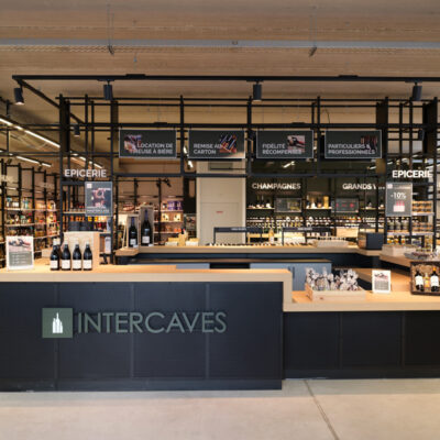 comptoir caviste