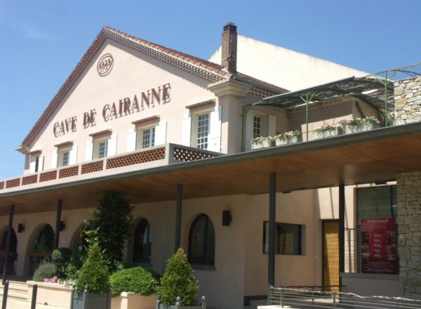 façade cave Cairanne