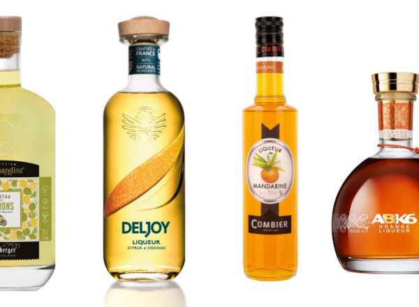 liqueurs d'agrumes flacons