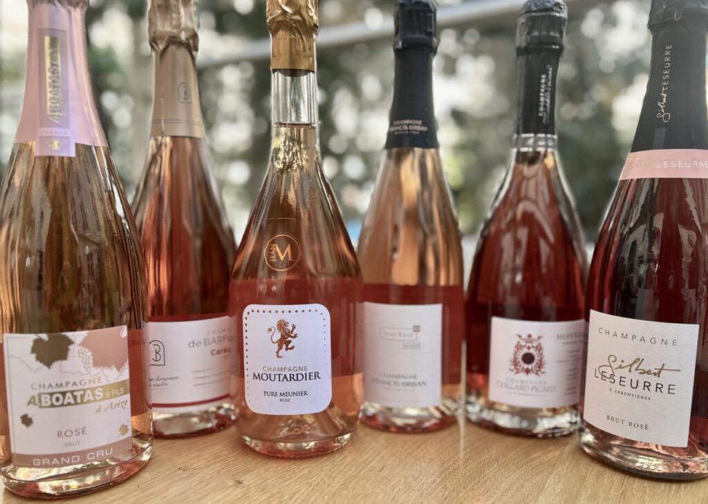 champagnes rosés 