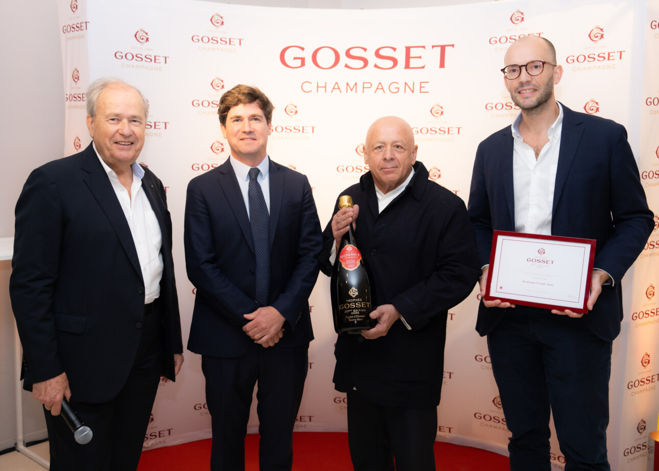 Jean-Pierre Cointreau, Amaury Cointreau, Thierry Marx et Julien Cointreau.