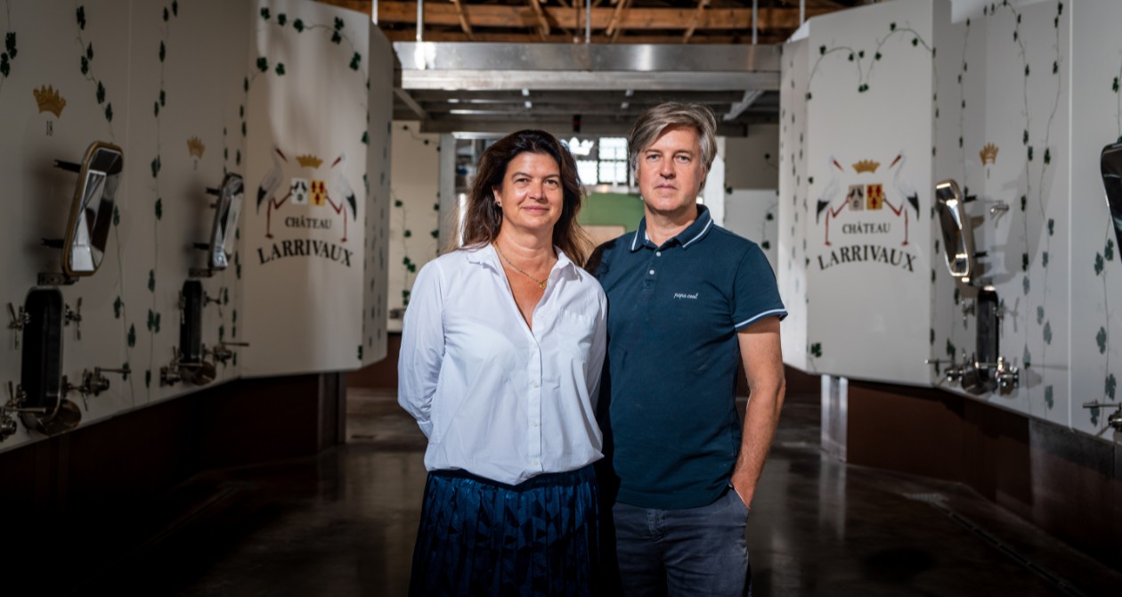 Basile Tesseron et Bérangère Tesseron