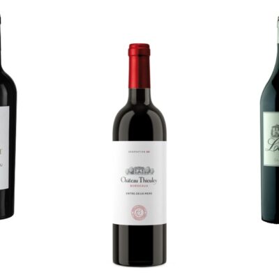 Bouteilles d'entre-deux-mers rouge