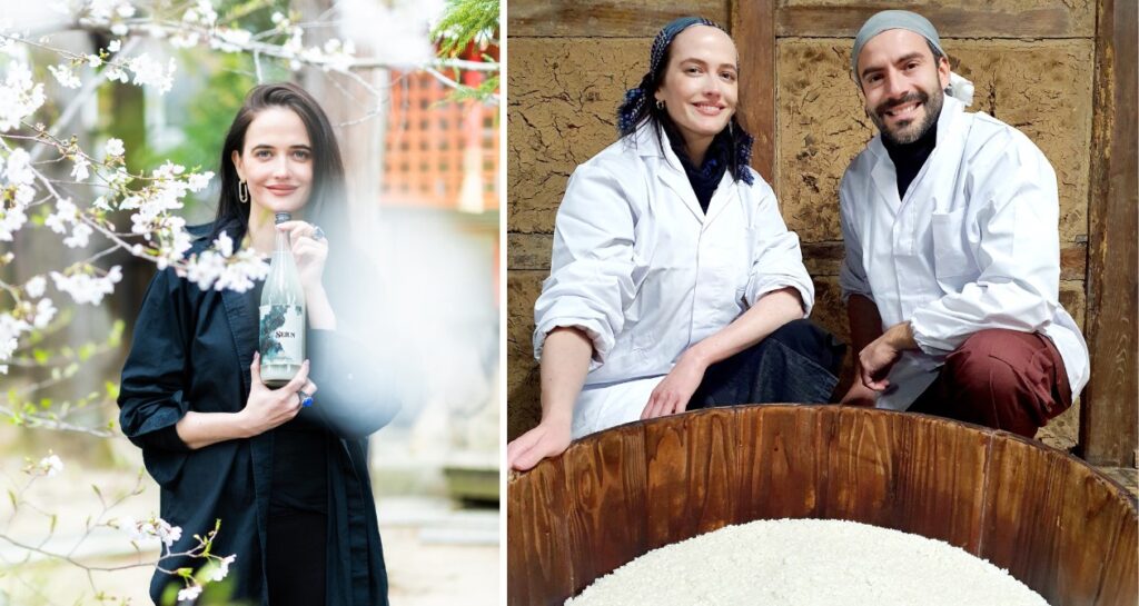 Eva Green et Hadrien Wolff Seiun