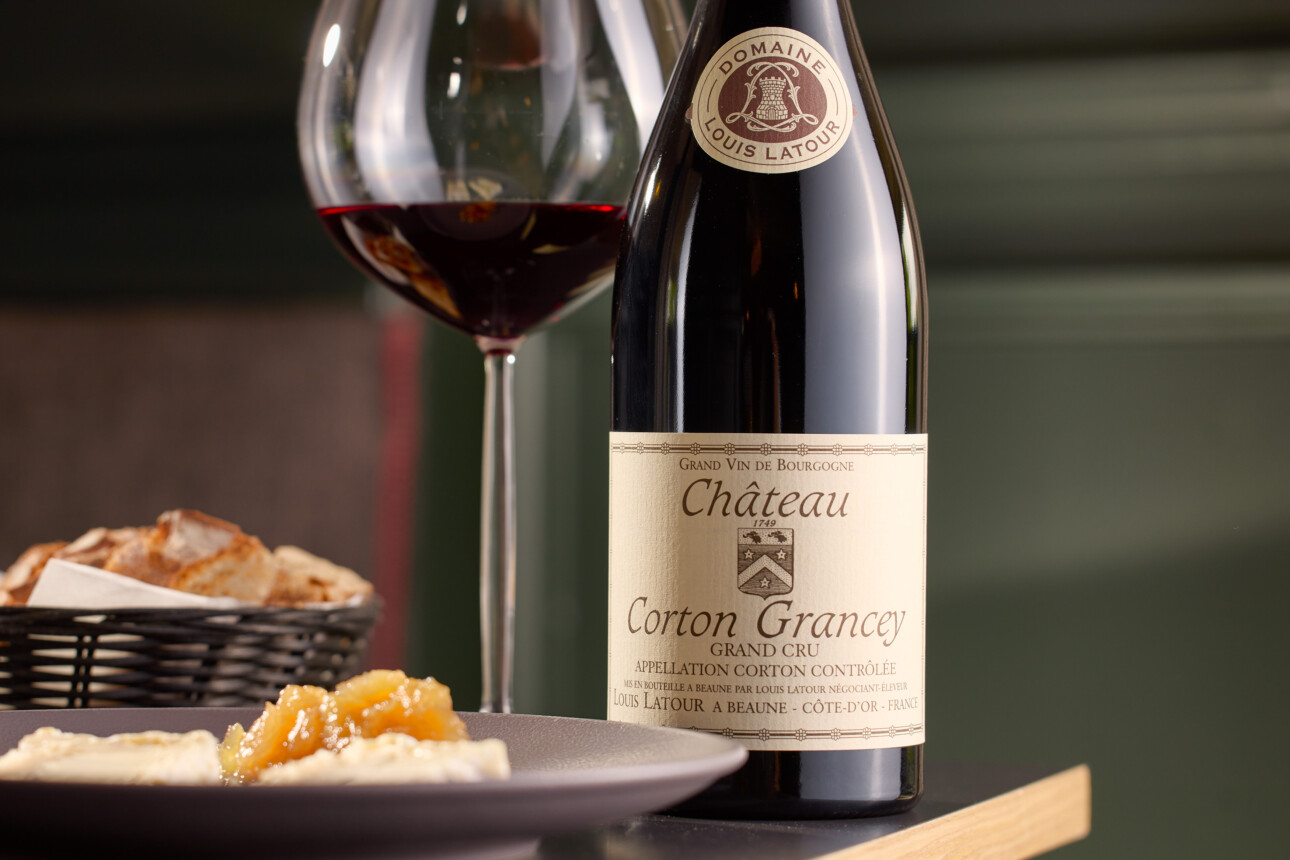 corton grancey louis latour bouteille de vin rouge bourgogne