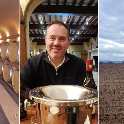 chai à barrique portrait pierre fabre terroir mont redon chateauneuf du pape