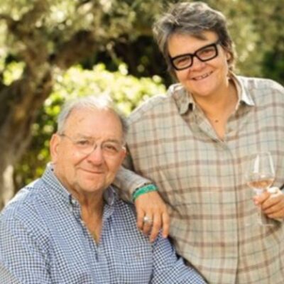 Bernard Jeanjean et sa fille, Brigitte Jeanjean