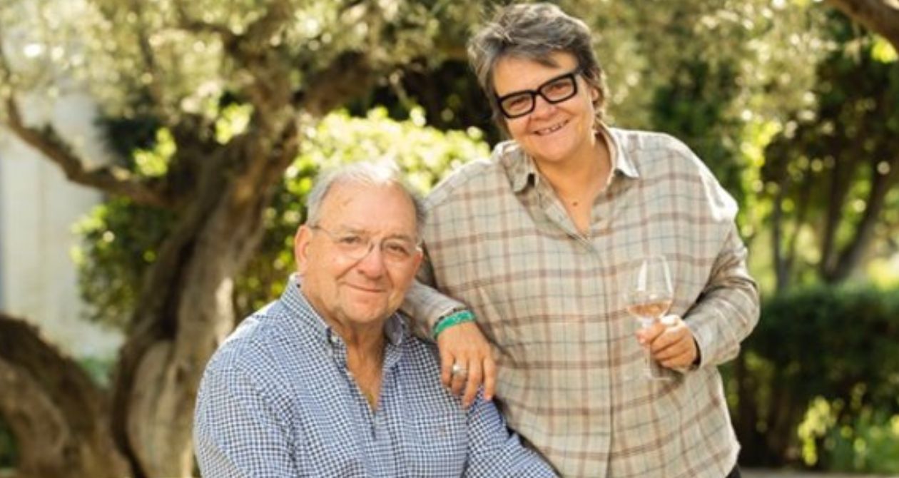 Bernard Jeanjean et sa fille, Brigitte Jeanjean