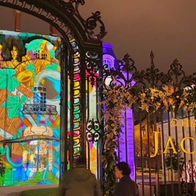 hotel de brimont champagne jacquart lumières mapping