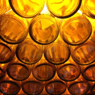 bouteille verre lumière