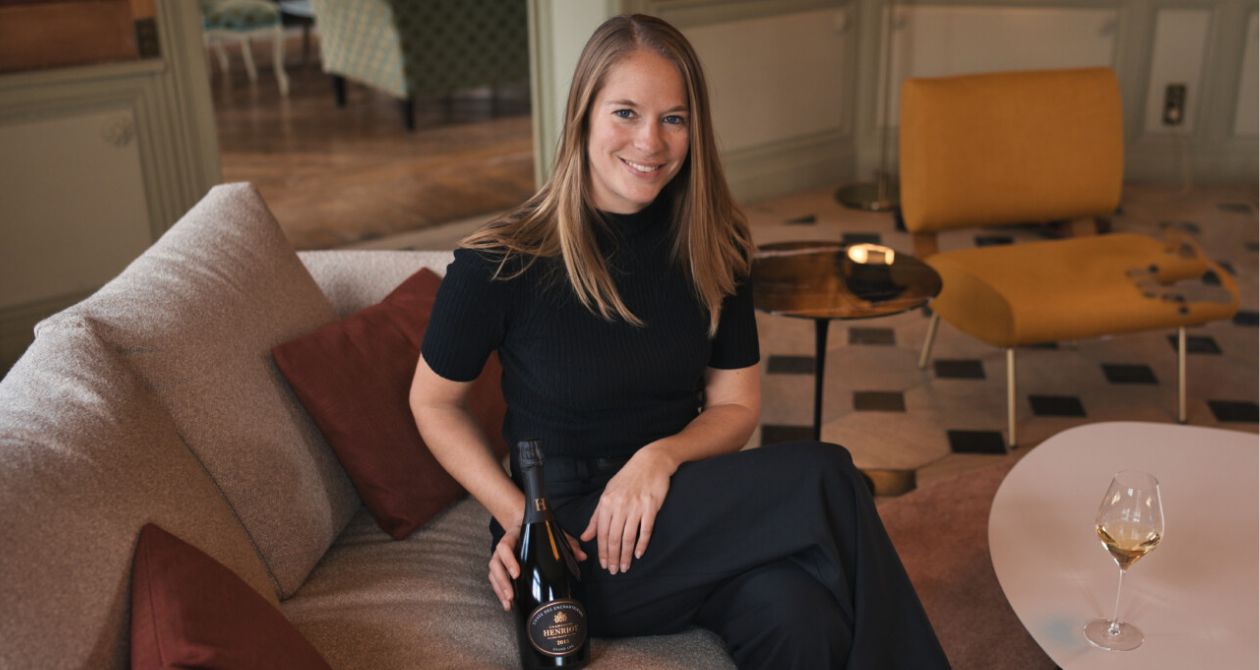 portrait alice tétienne chef de cave champagne henriot cuvée enchanteleurs