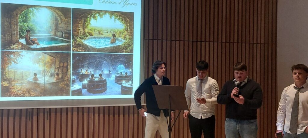 étudiants la Tour Blanche 