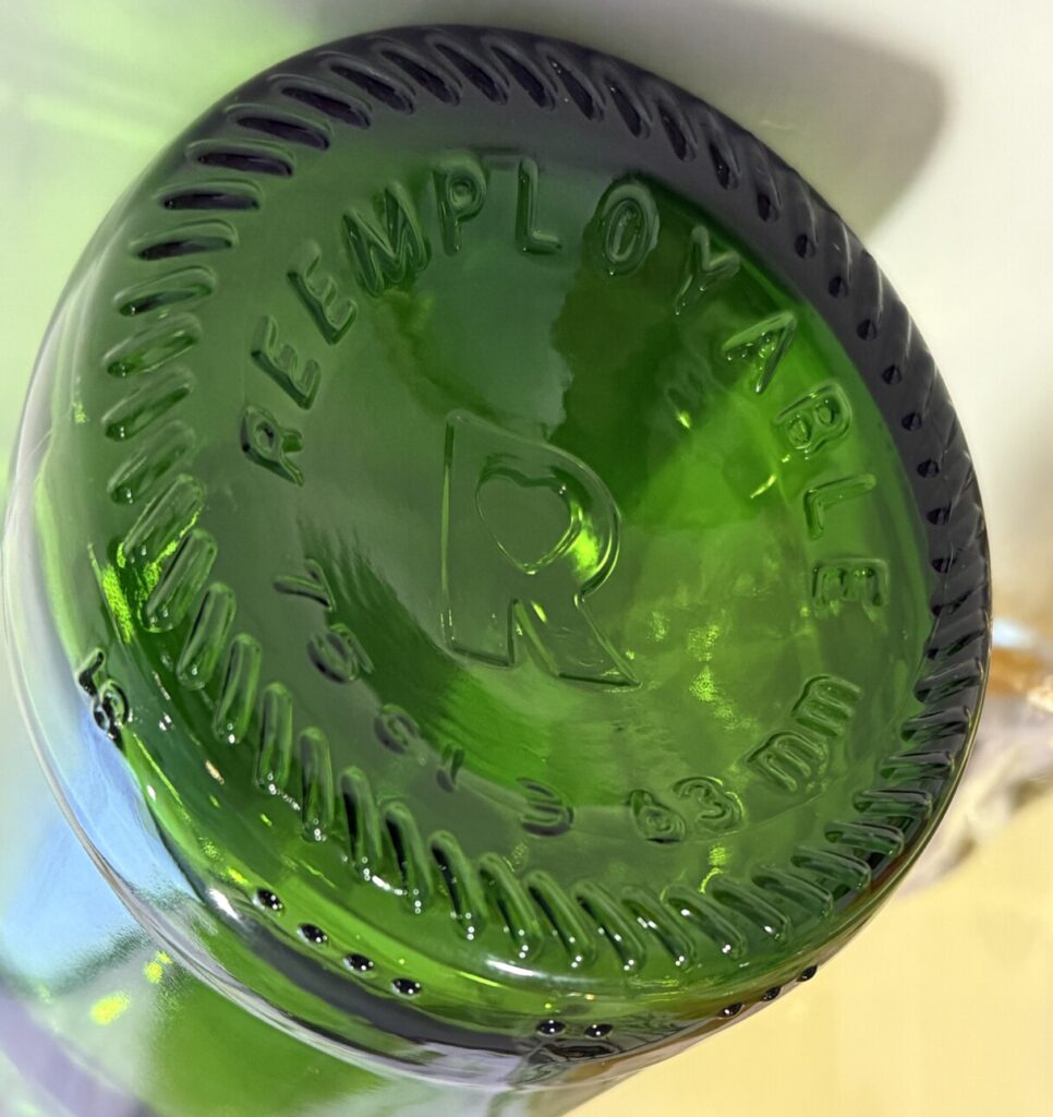 bouteille R-Cœur cul 