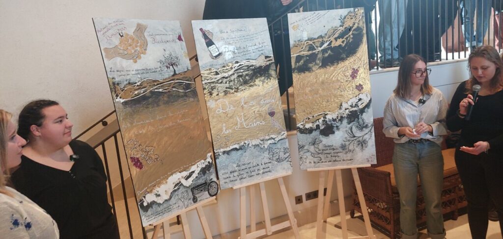 étudiants la Tour Blanche 