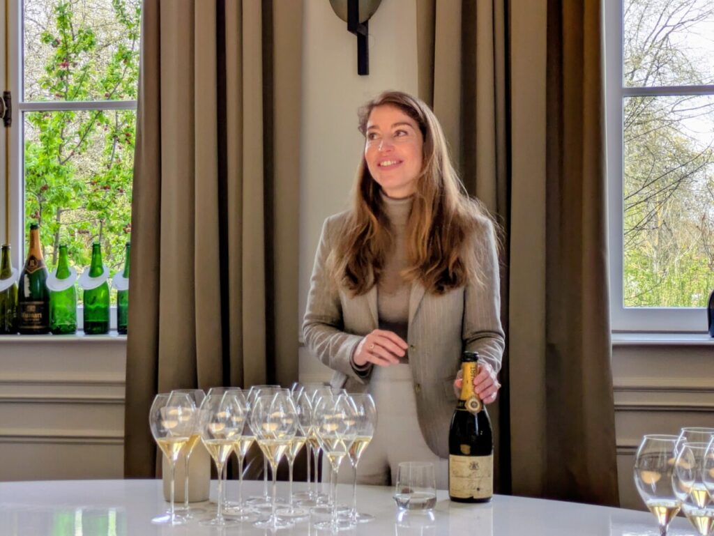 Caroline Fiot, chef de caves de la Maison Ruinart