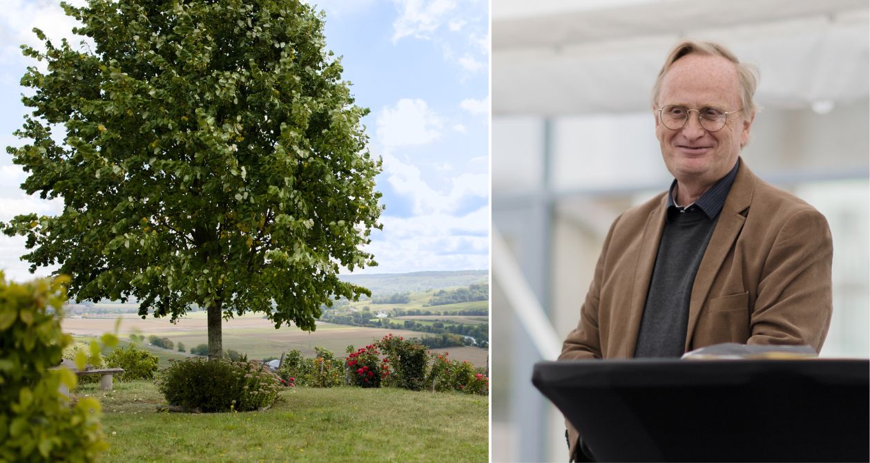 champagne h blin aire de réception portrait de Daniel Falala