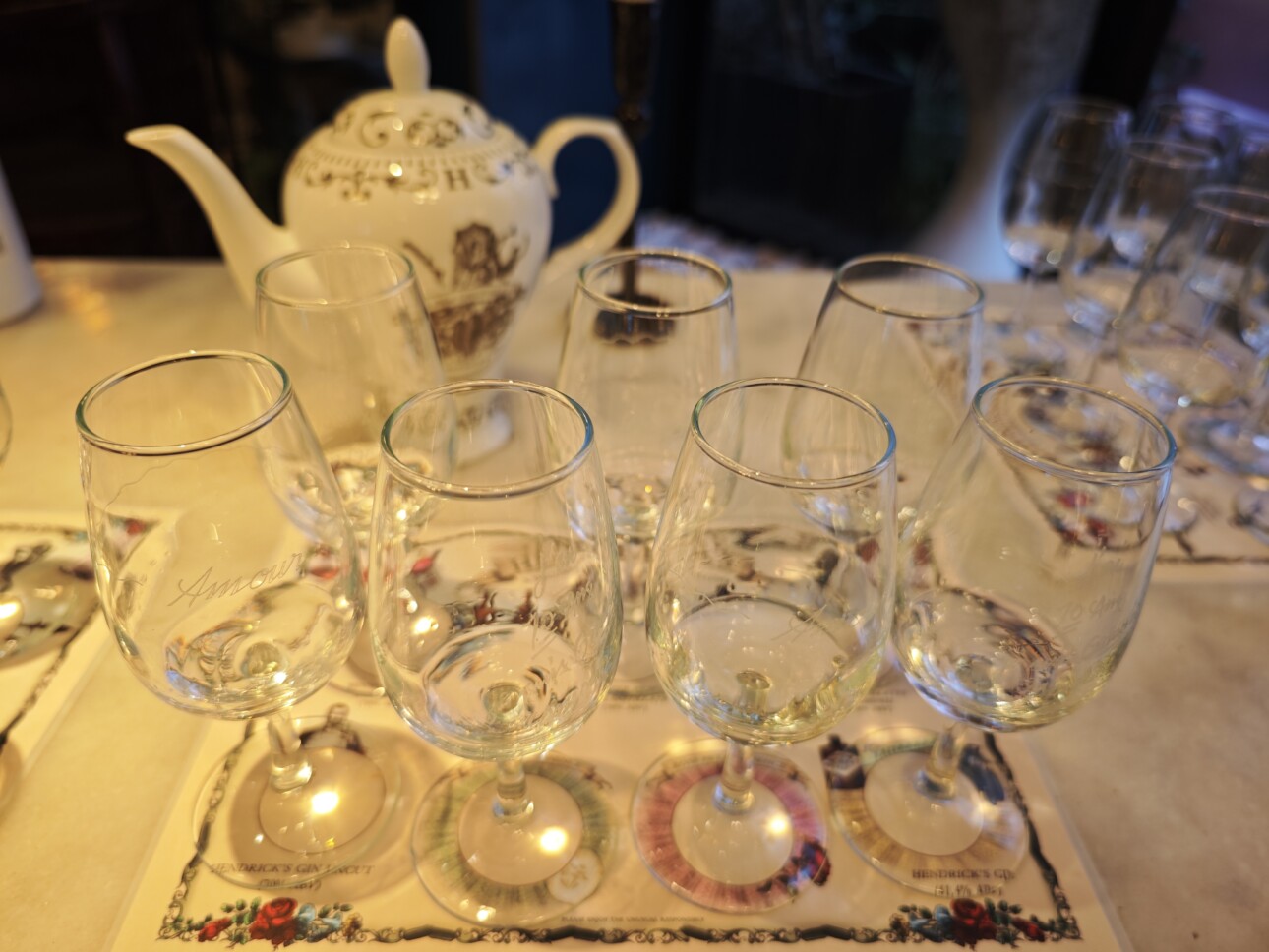 théière hendrick's