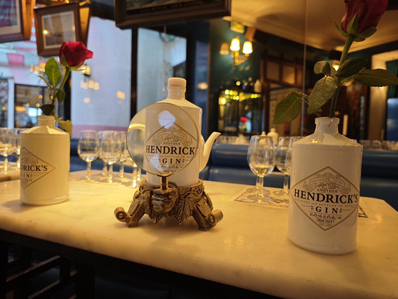 another hendrick's gin flacon