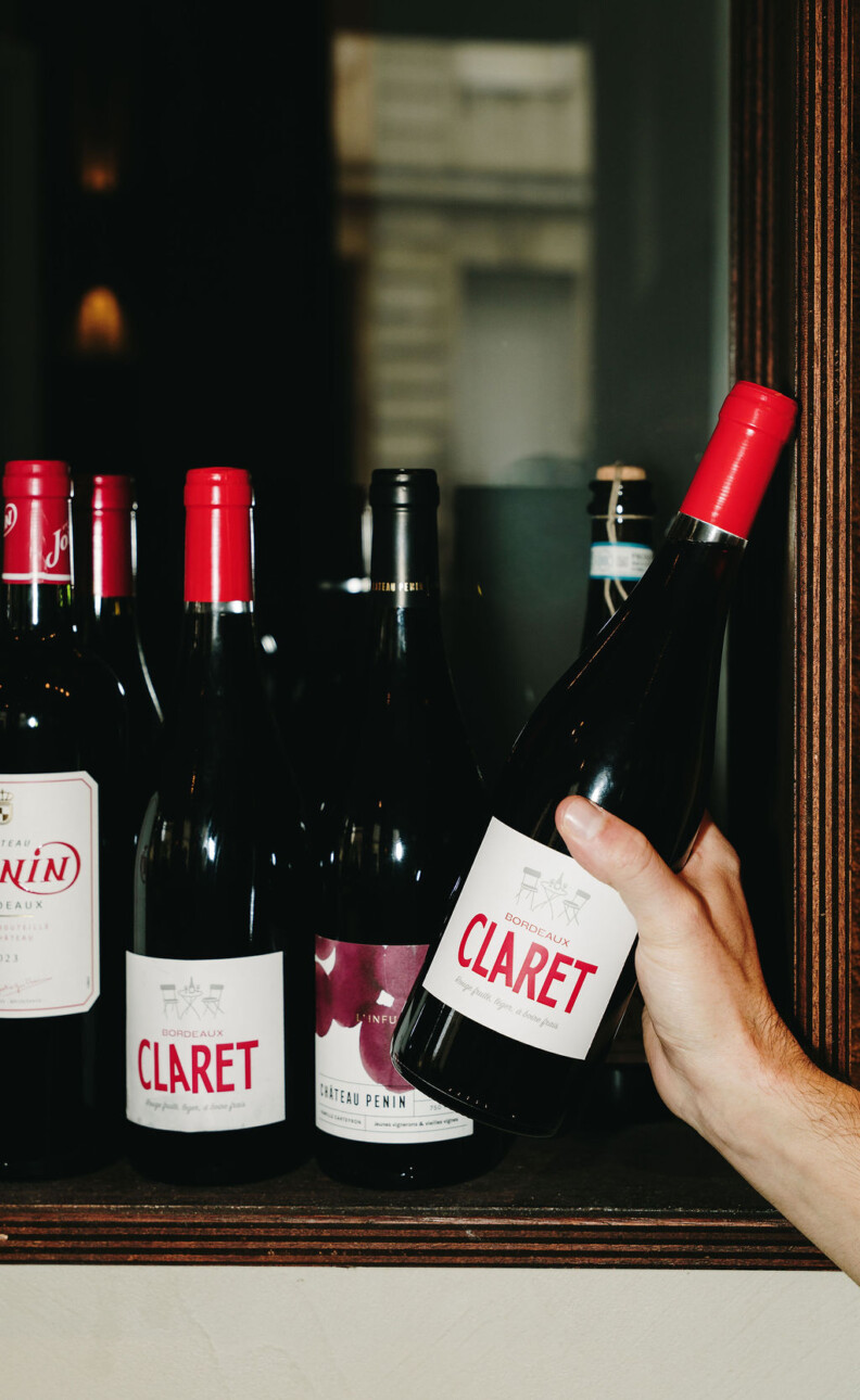 bordeaux claret linéaire